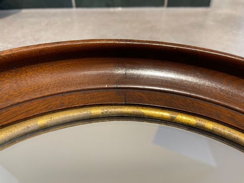 PAIR OF NINETEENTH CENTURY WALNUT MIRRORS - ADDITIONAL PHOTO 3