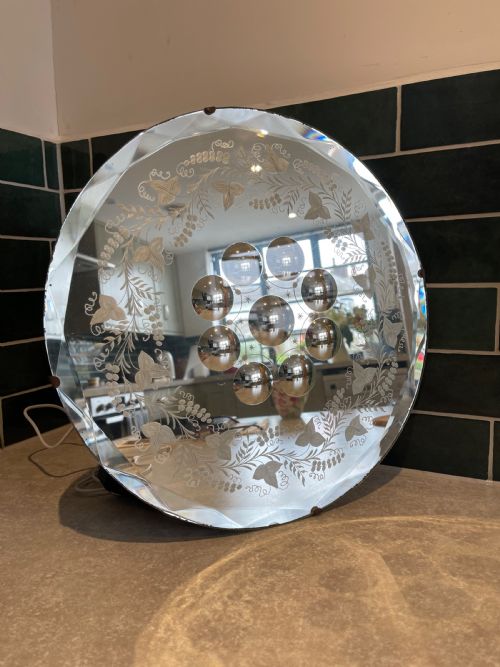 sorcerers mirror - CATEGORY: ANTIQUE MIRRORS - DATED 1920