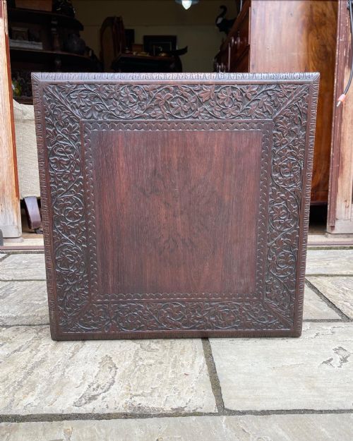 NINETEENTH CENTURY NORTH INDIAN PADOUK TABLE - ADDITIONAL PHOTO 2