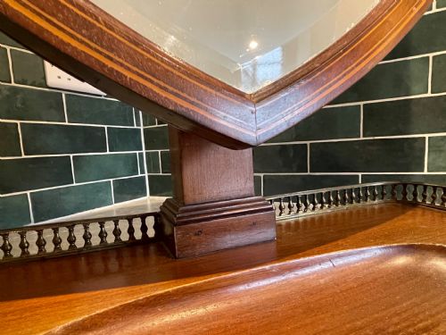 LARGE LATE VICTORIAN DRESSING MIRROR - ADDITIONAL PHOTO 3