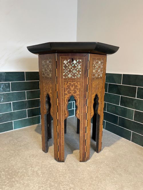 LIBERTYS ISLAMIC INFLUENCED WORK TABLE - ADDITIONAL PHOTO 7