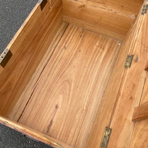 NINETEENTH CENTURY CAMPHOR TRUNK - ADDITIONAL PHOTO 2