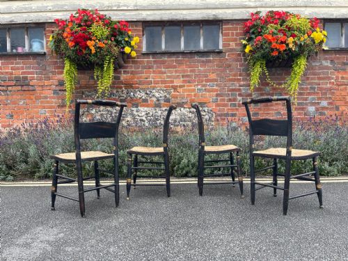 SET OF FOUR HITCHCOCK CHAIRS - ADDITIONAL PHOTO 3