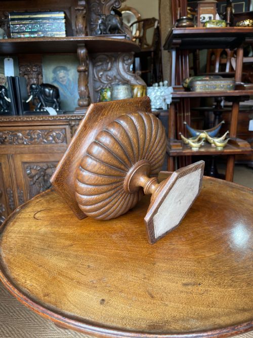 SMALL OAK TAZZA - ADDITIONAL PHOTO 2