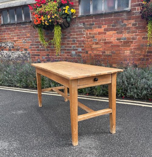 mid nineteenth century pine table - CATEGORY: ANTIQUE TABLES - DATED 1850