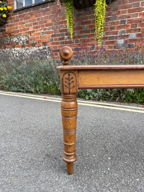 VICTORIAN HALL BENCH - ADDITIONAL PHOTO 1