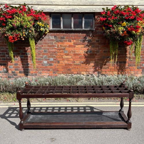 large stickumbrella stand - CATEGORY: ANTIQUE MISCELLANEOUS - DATED 1900