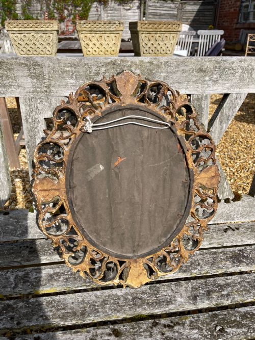 NINETEENTH CENTURY FLORENTINE MIRROR - ADDITIONAL PHOTO 3