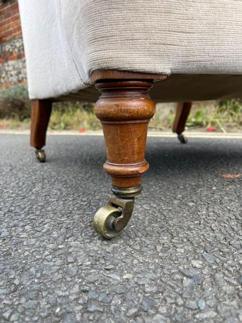 LATE VICTORIAN ARMCHAIR - ADDITIONAL PHOTO 2