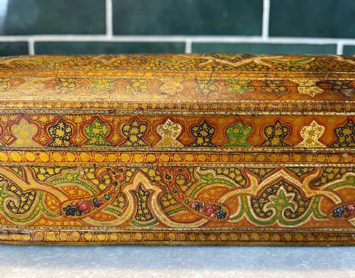 KASHMIRI PAPIERMACHE BOX - ADDITIONAL PHOTO 3