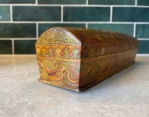 KASHMIRI PAPIERMACHE BOX - ADDITIONAL PHOTO 5
