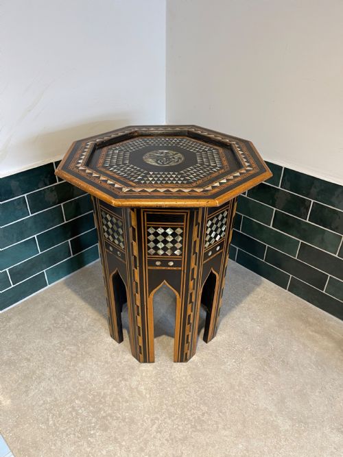 libertys ottoman table - CATEGORY: ANTIQUE TABLES - DATED 1890