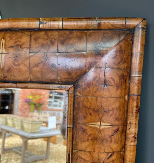 OYSTER YEW CUSHION MIRROR - ADDITIONAL PHOTO 3