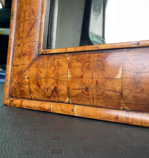 OYSTER YEW CUSHION MIRROR - ADDITIONAL PHOTO 5