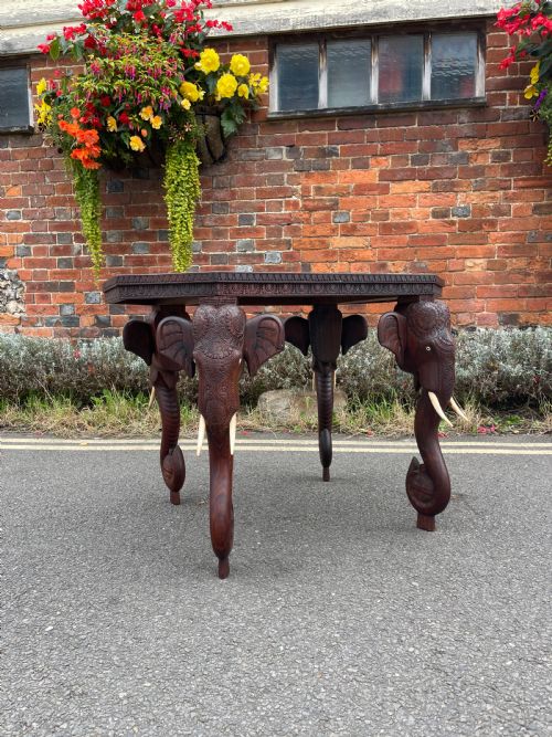 INDIAN ELEPHANT TABLE - ADDITIONAL PHOTO 5
