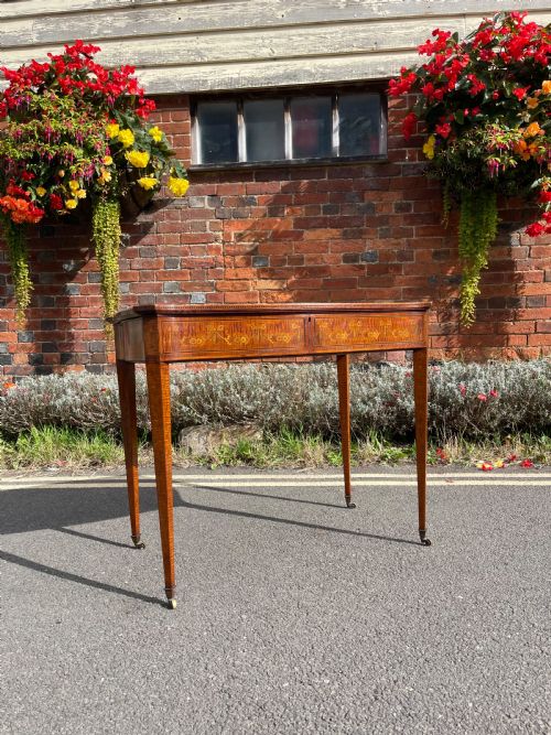 LATE VICTORIAN INLAID BIJOUTERIE TABLE - ADDITIONAL PHOTO 2