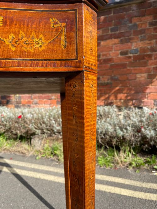 LATE VICTORIAN INLAID BIJOUTERIE TABLE - ADDITIONAL PHOTO 4