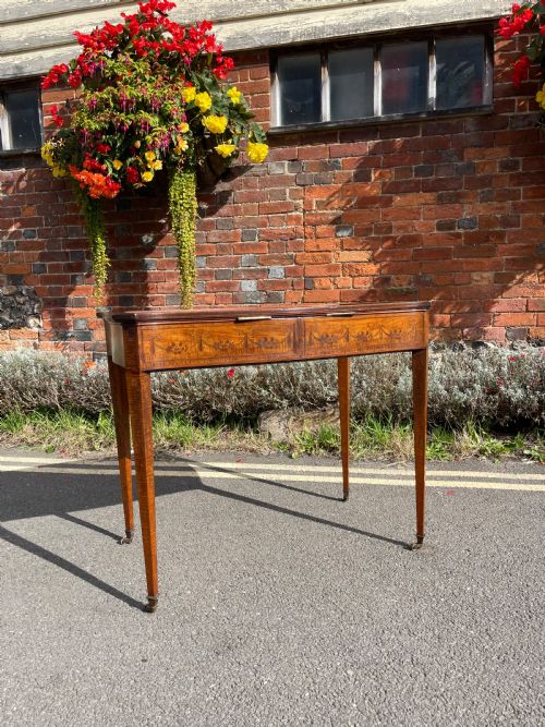 LATE VICTORIAN INLAID BIJOUTERIE TABLE - ADDITIONAL PHOTO 9