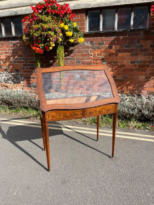 LATE VICTORIAN INLAID BIJOUTERIE TABLE - ADDITIONAL PHOTO 11