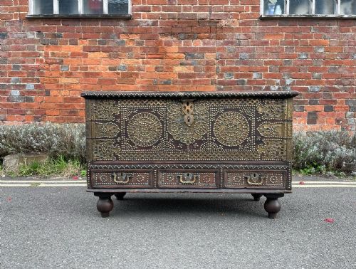 zanzibar chest - CATEGORY: ANTIQUE CHESTS - DATED 19TH CENTURY
