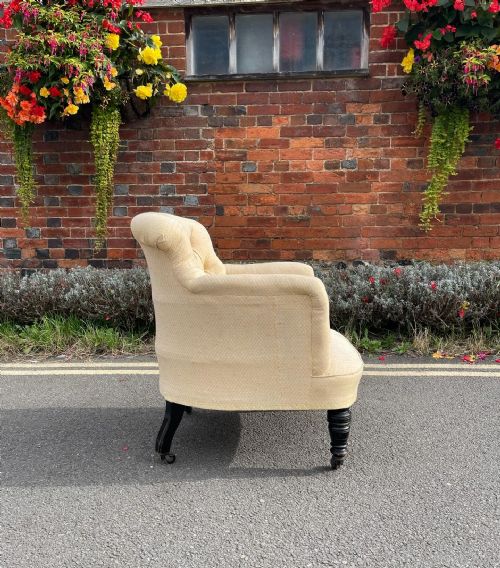 LATE VICTORIAN ARMCHAIR - ADDITIONAL PHOTO 2