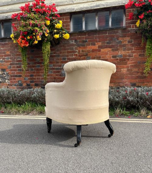 LATE VICTORIAN ARMCHAIR - ADDITIONAL PHOTO 3