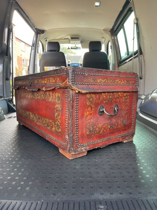 CHINESE EXPORT PAINTED CAMPHOR TRUNK - ADDITIONAL PHOTO 7