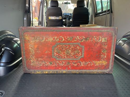 CHINESE EXPORT PAINTED CAMPHOR TRUNK - ADDITIONAL PHOTO 10