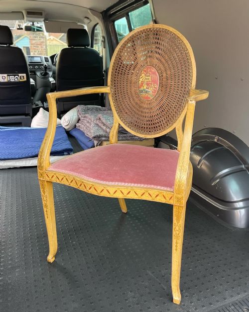 chinoiserie armchair - CATEGORY: ANTIQUE CHAIRS - DATED 1910