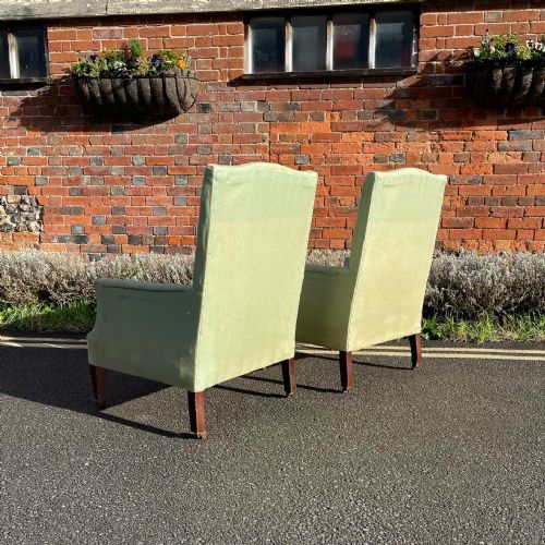PAIR OF NINETEENTH CENTURY ARMCHAIRS - ADDITIONAL PHOTO 2