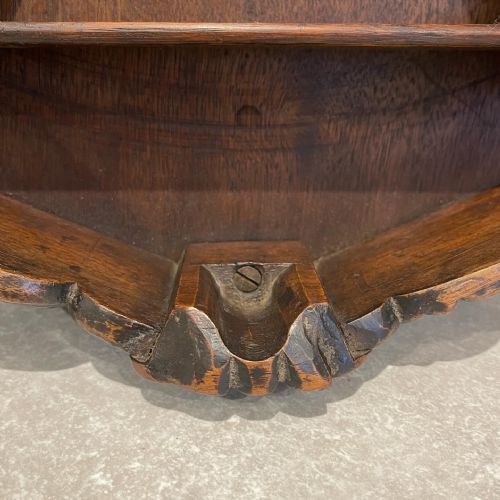 ANGLO INDIAN TEAK LAZY SUSAN - ADDITIONAL PHOTO 3