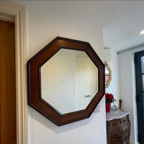 LARGE OCTAGONAL MIRROR