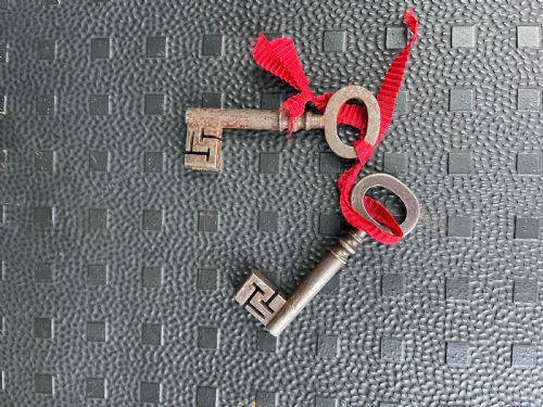 NINETEENTH CENTURY STRONGBOX - ADDITIONAL PHOTO 2