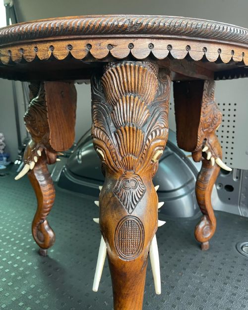 INDIAN ELEPHANT TABLE - ADDITIONAL PHOTO 3