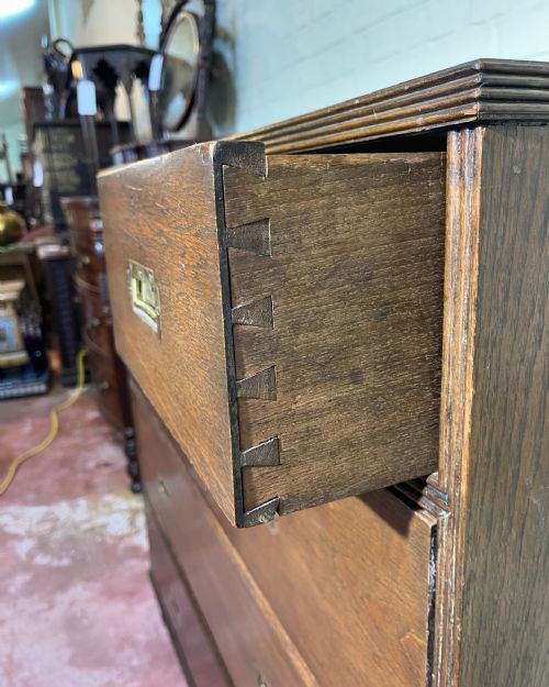 ANGLO INDIAN TEAK CHEST - ADDITIONAL PHOTO 3