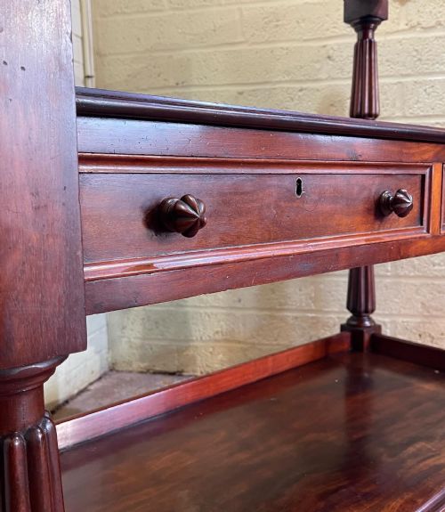 EARLY VICTORIAN MAHOGANY BUFFET - ADDITIONAL PHOTO 3