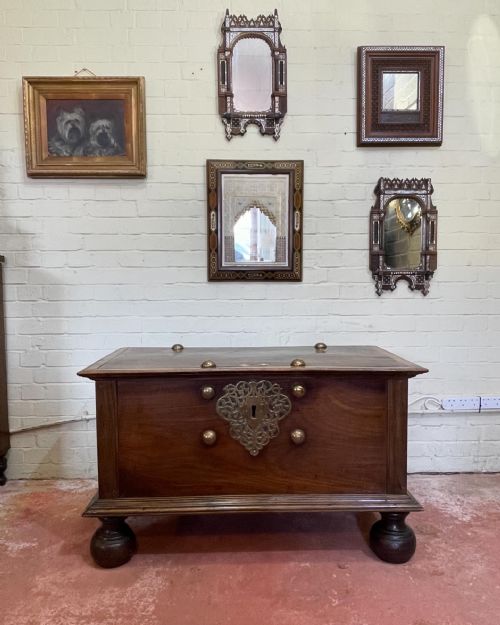 eighteenth century batavian trunk - CATEGORY: ANTIQUE CHESTS - DATED 18TH CENTURY