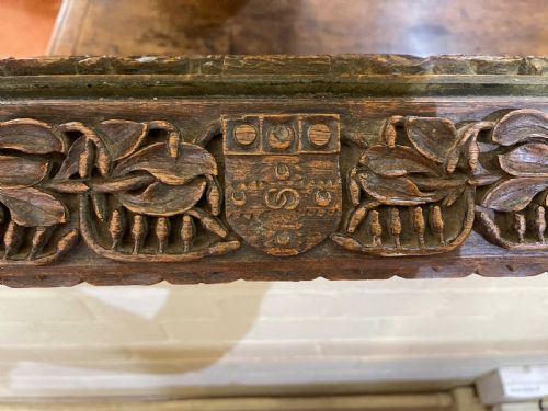 ARTS AND CRAFTS OAK MIRROR - ADDITIONAL PHOTO 2