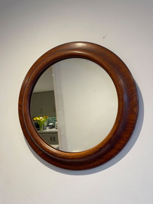 nineteenth century circular mirror - CATEGORY: ANTIQUE MIRRORS - DATED 1880