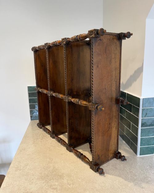 LARGE SET OF WALL HANGING SHELVES - ADDITIONAL PHOTO 2