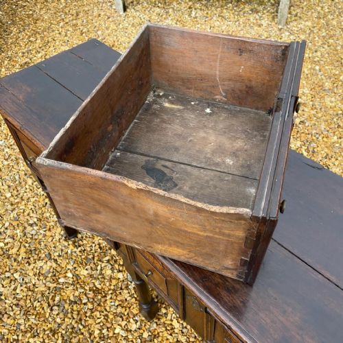 PERIOD OAK DRESSER BASE - ADDITIONAL PHOTO 2
