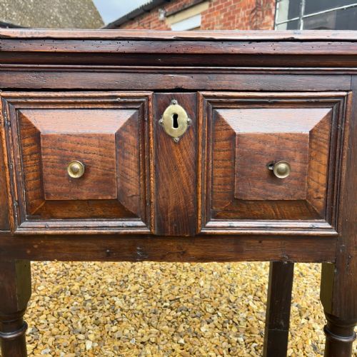 PERIOD OAK DRESSER BASE - ADDITIONAL PHOTO 3
