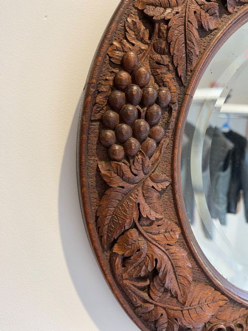 ARTS AND CRAFTS PERIOD MIRROR - ADDITIONAL PHOTO 2