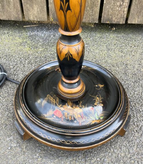 CHINOISERIE FLOOR LAMP - ADDITIONAL PHOTO 1