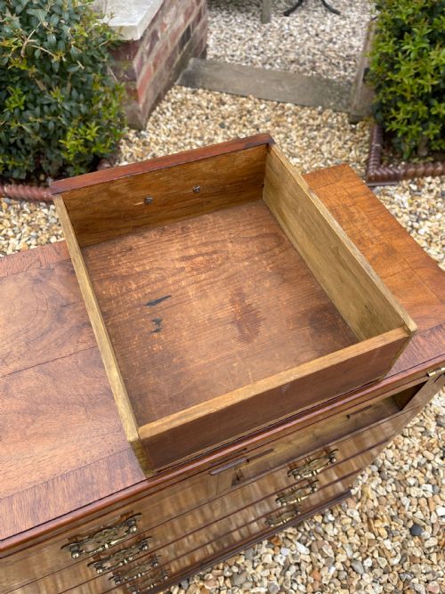 WALNUT BATCHELORS CHEST - ADDITIONAL PHOTO 4