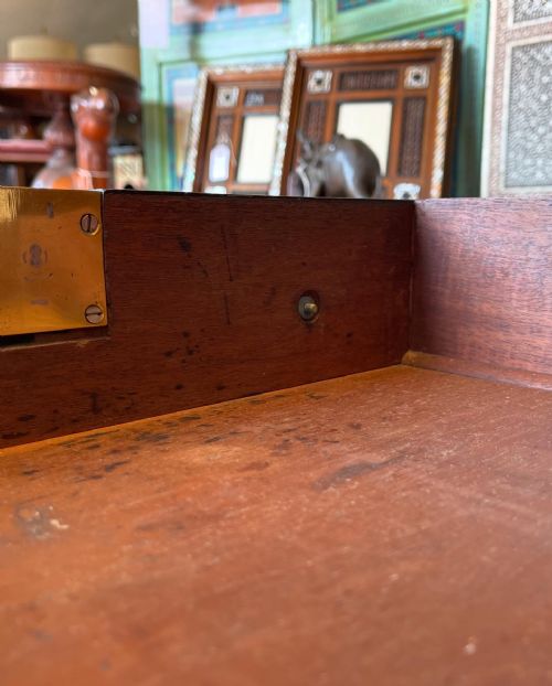 REGENCY COROMANDEL LIBRARY TABLE - ADDITIONAL PHOTO 2