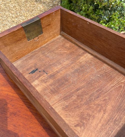 ANGLO INDIAN TEAK CHEST - ADDITIONAL PHOTO 3