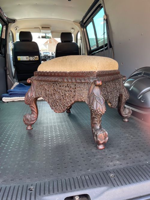 NINETEENTH CENTURY INDIAN STOOL - ADDITIONAL PHOTO 4