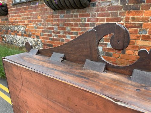 WILLIAM IV MAHOGANY WATERFALL BOOKCASE - ADDITIONAL PHOTO 5