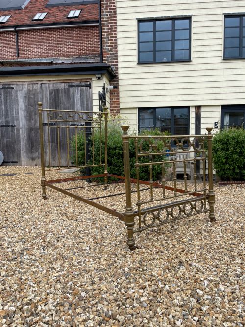 VICTORIAN BRASS SINGLE BED - ADDITIONAL PHOTO 2